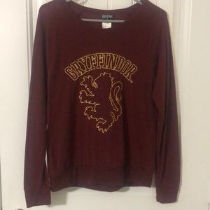 Harry Potter Gryffindor Long Sleeve Shirt